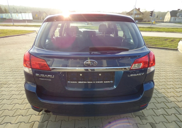 Subaru Legacy cena 33900 przebieg: 153868, rok produkcji 2010 z Glinojeck małe 742